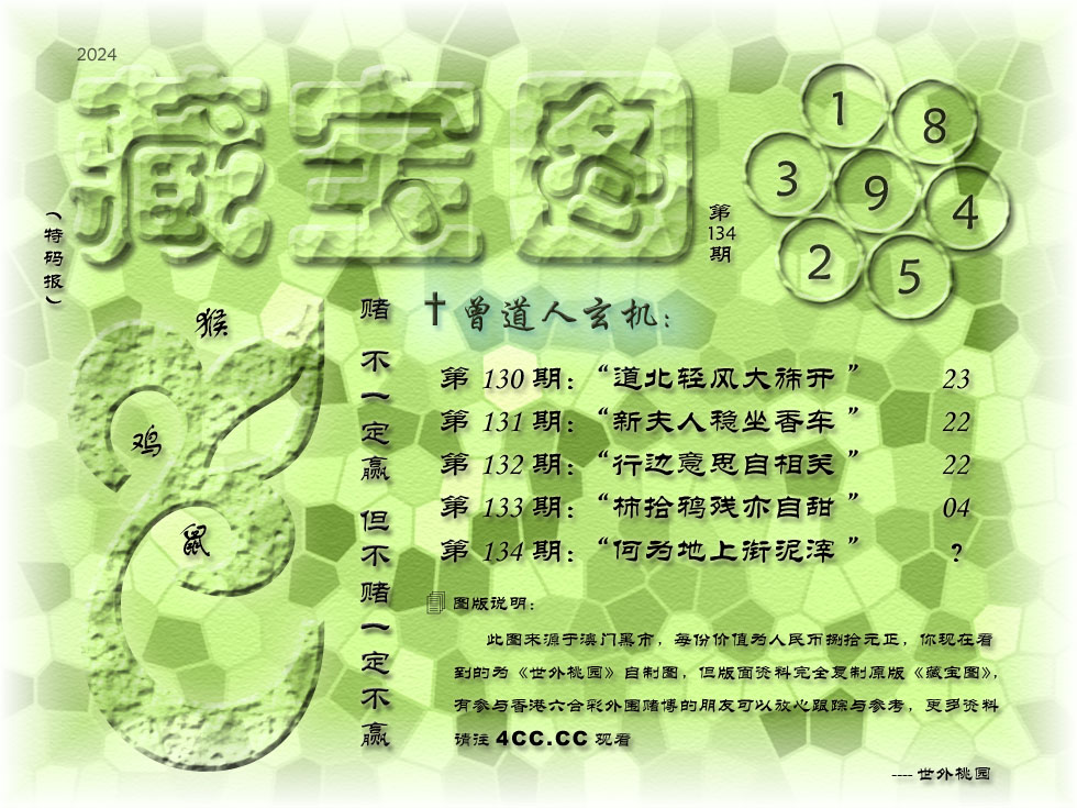 134期正在火速更新中